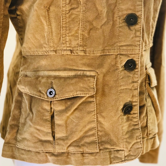 Calvin Klein Jeans Corduroy Military Style Jacket - Picture 8 of 8